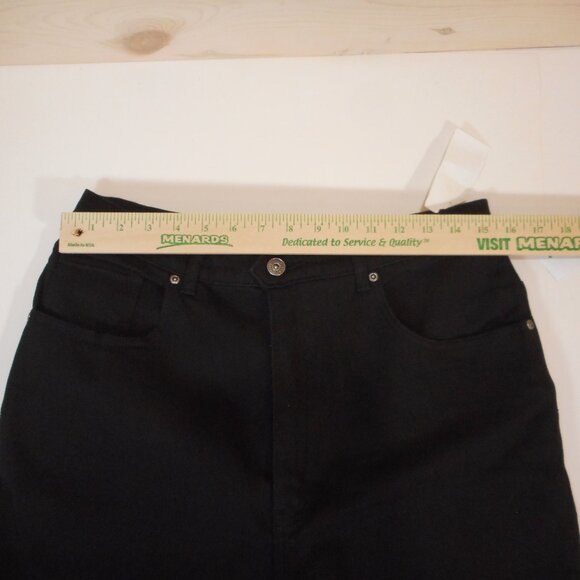 L A Blues Jeans Women's plus size 18W Black Bare Back NWT Vintage High Waist - Picture 4 of 9